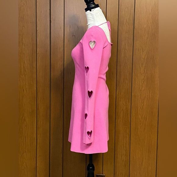 Mach & Mach Gaia Heart Cut-Out Minidress size M - Picture 11 of 15